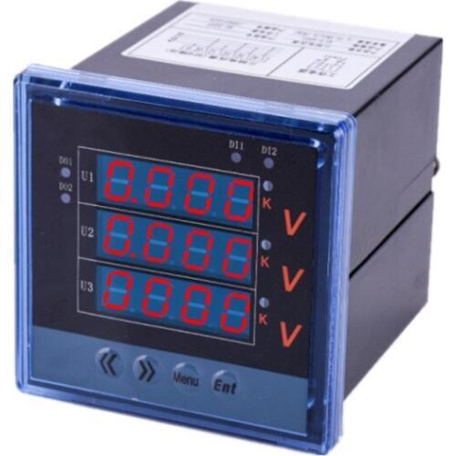 Professional Digital AC 220V 0-500V Panel Voltage Meter 80*80 Voltmeter Volt Monitor Household Voltage Measuring Instrument