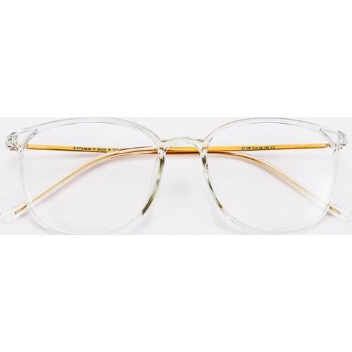 Transparent Eyeglasses Women Men 6g Ultra Light Glasses Frame Woman Clear Lens Titanium Eyewear for Prescription