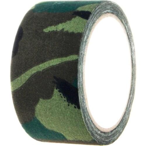 Self-adhesive Camouflage Outdoor Tactical Hunting Anglers Stretch Cloth Stretch Bandage For Hunting Rifle Gun Camera Etc