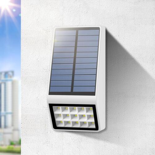 LED Solar Light Outdoor Solar Lamp Powered Sunlight Waterproof Radar PIR Motion Sensor Wall Street Light for Garden Decoration