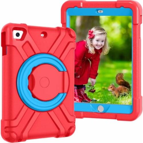 High Duty EVA Coque for iPad mini 1 2 3 Case Children 360 Hand Strap Silicon Shockproof Funda for iPad mini 123 Kids Cover 7.9