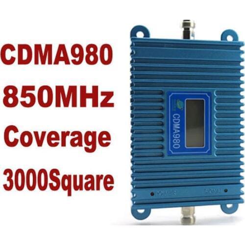 LCD display function new model CDMA 980,high gain CDMA 850Mhz mobile phone signal booster,GSM signal repeater cdma amplifier