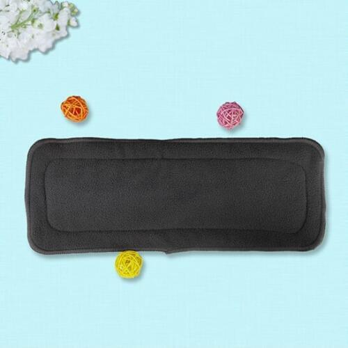 Baby boys girls reusable disposable nappies insert Washable 4 layers diapers infant cloth newborn bamboo diaper nappy 1PCS