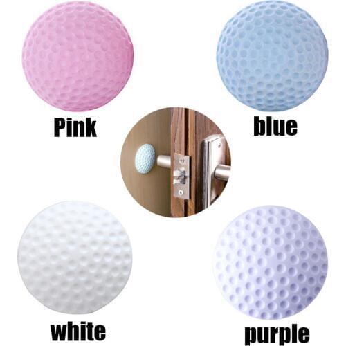 1PC Door Crash Pad Door Stopper Thickening Mute Door Fenders Wall Fenders Golf Modelling Rubber Fender Lock Protective Pad Stick