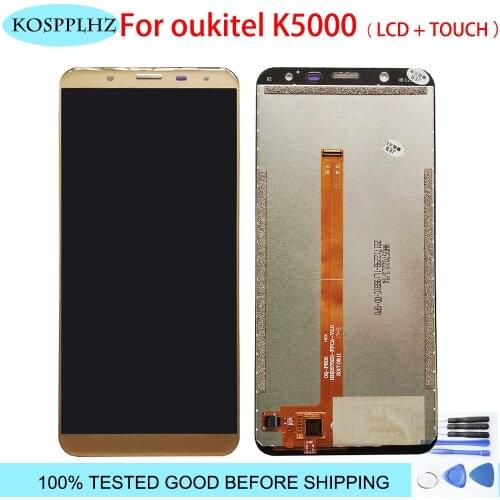 For K 5000 lcd Mobile Phone+Tools+Adhesive For Oukitel K5000 LCD Display And Touch Screen Assembly Repair Parts