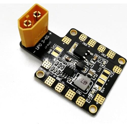 30.5*30.5mm 3-6S Power Hub PDB XT60 Power Distribution Board PDB-XT60 with BEC 5V/12V for FPV Drone Quadcopter QAV210 250 Part
