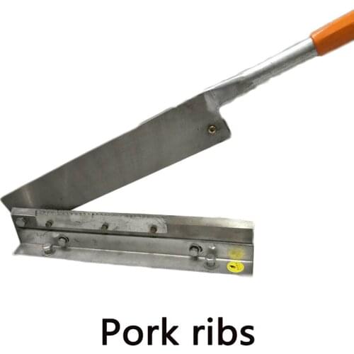 450A type ribs trowels Household manual cut chicken and duck knives Commercial stainless steel Chinese herbal trowels