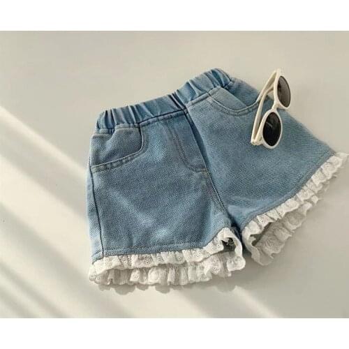 DZIECKO Denim Shorts For Girls