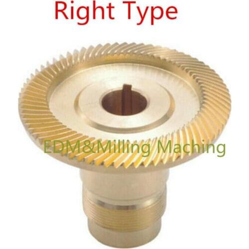 Milling Machine Servo Feed Bronze Gear CNC Vwertical Mill Part For Bridgeport Mill Tool
