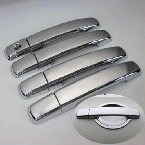 FUNDUOO New ABS Chrome Door Handle Covers trim For Nissan Altima 4-Door/2-Door 2007-2012 Frontier 4-Door 2005-2008
