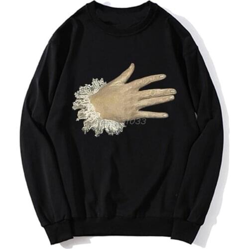 Hand On The Chest hoodies El Greco Greek Painter Museo Del Prado Museum Digital Print Spanish Culture Art Hoodie Men Funny