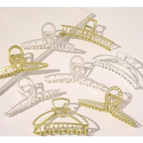 Zinc Alloy Metal Hair Claw hair Pin Girls Women Hair Headwear Hair Accessories