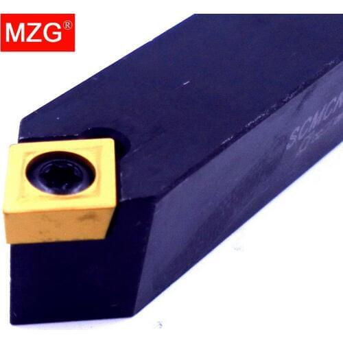 MZG 10mm 12mm SCMCN-80 CNC Turning Arbor Hole Processing Lathe Cutter Bar Clamped Steel CCMT Toolholders External Boring Tool