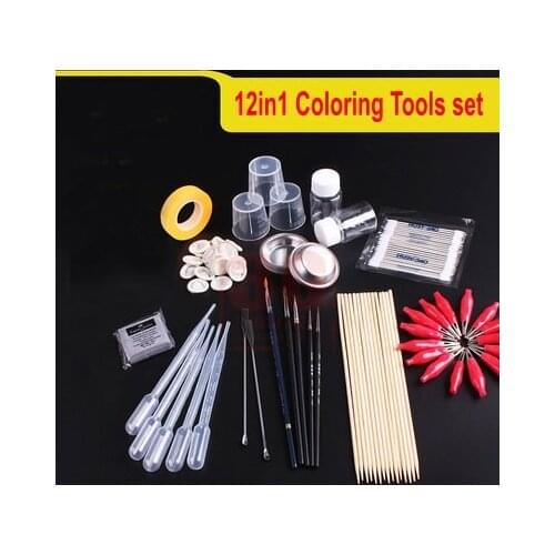 12 in 1 Model Painting Tool Combo For Gundam Military Model Wholesale Price Model DIY Tool Model Painting Coloring Tool