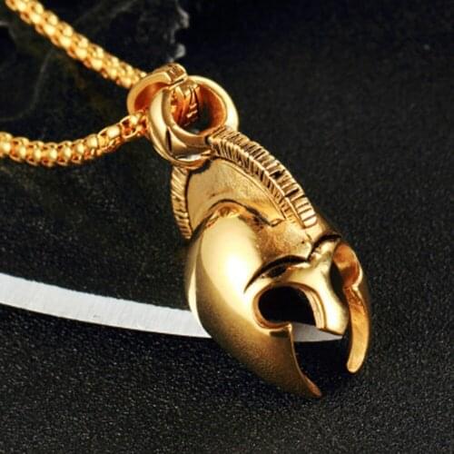New Arrive 316L Stainless Steel Gold 3D General Helmet Mens Unisexs Summber Beach Pendant Chain Necklace 24" Christmas Gift Hot