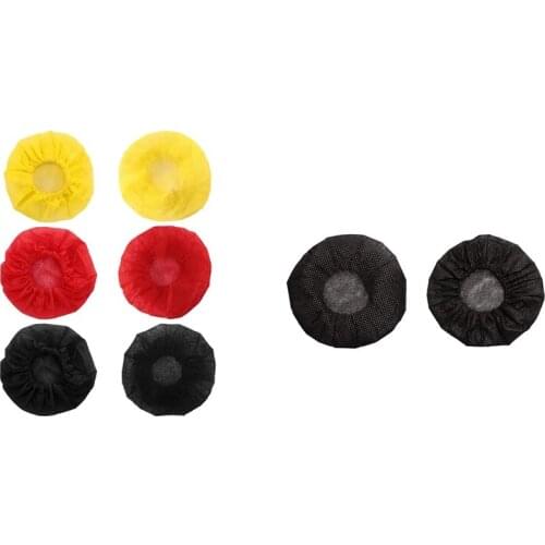 400 Pcs Disposable Microphone Cover Non-Woven Microphone Cover, 200 Pcs A & 200 Pcs B