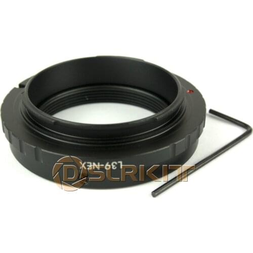 Lens Mount Adapter Ring for Leica M39 L39 Lens to AI NEX-5 NEX-3 E Mount Adapter