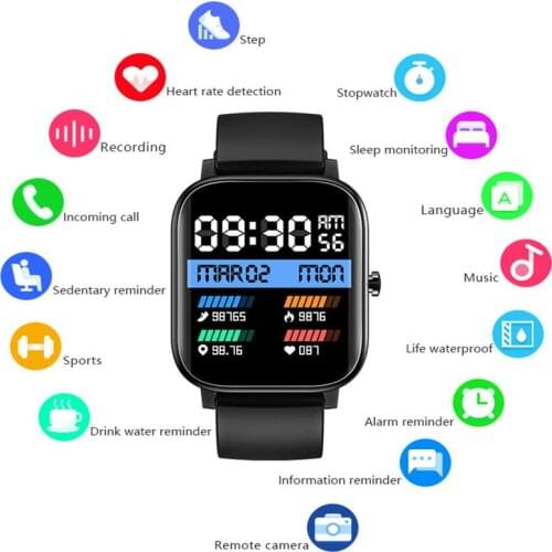 Smart Watch 4G Memory Music Bluetooth Call Recoding MP3 Playback Sport Smart watch Fitness Tracker Bracelet Heart Rate Fitness