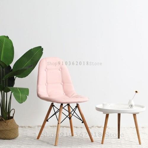 Makeup Stool Backrest Princess Lazy Net Red Simple Modern Girl Home Dressing Table Chair Girl Cute Bedroom