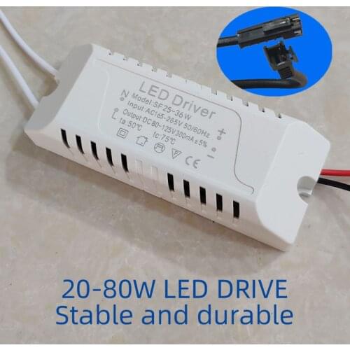 LED Driver 300mA 280mA 24W 25W 36W 48W 50W 58W 60W 70W 80W LED Power Supply Unit Lighting Transformers For LED Lights AC220-240V