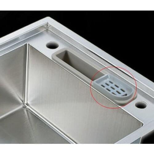 Talea 2pieces Soap Dish Plastic Soap Drain holder Kitchen Bathroom Sponge Soap Dish Plate Box Holder Draining set