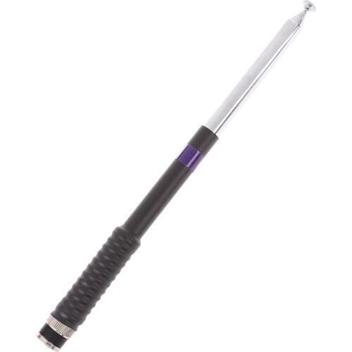 Gain Telescopic BNC Antenna for ICOM V8 V80 IC-V82 IC-U82 Walkie Talkie Two Way Radio VHF 136-174MHz FP10120