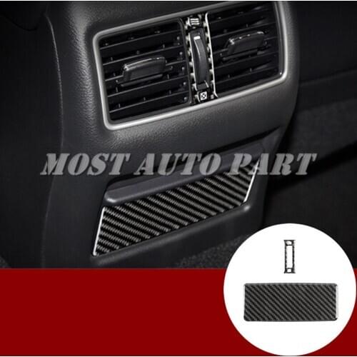 Carbon Fiber Inner Rear Air Vent Outlet Trim Cover For Infiniti Q50 2013-2020 Car accesories interior Car decoration