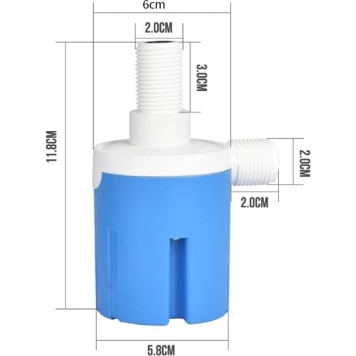 1/2" 3/4" 1" Automatic Water Level Control Valve Water Tower Tank Floating Ball Valve