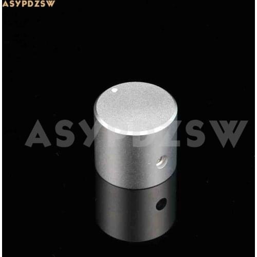 1 PCS 25*22 Matte silver Preamplifier Volume potentiometer Aluminum knob