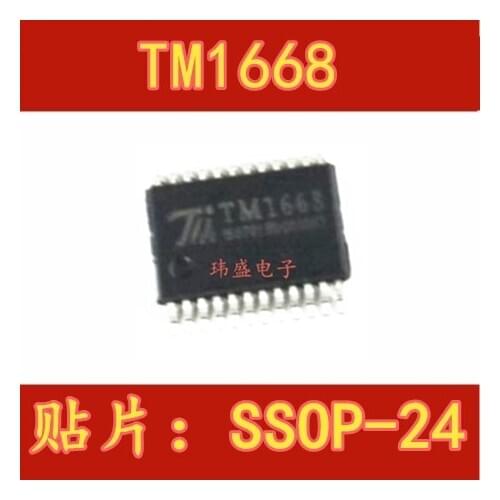 10pcs TM1668 SSOP24 LED