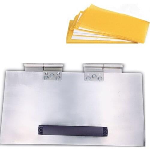 340*240 mm plate bee keeping machine beeswax casting mold beeswax foundation sheet making machine Bee Wax Press Mold