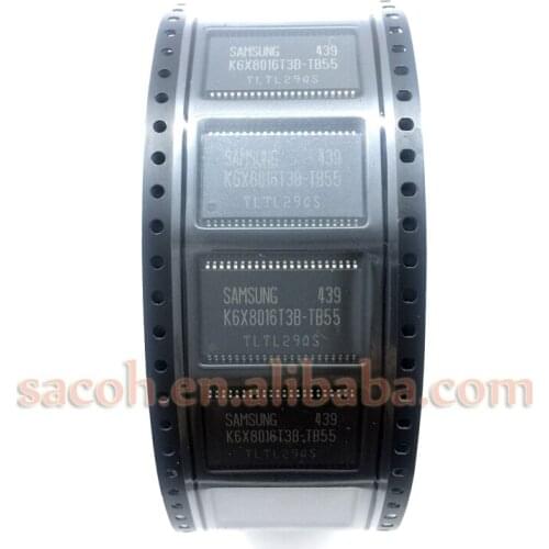 5PCS/lot New OriginaI K6X8016T3B-TB55 or K6X8016T3B-TF55 or K6X8016T3B-TF70 or K6X8016T3B-TQ70 TSOP-44 512Kx16 bit Static RAM