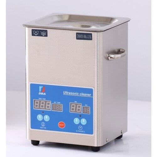 Digital Heated Ultrasonic Cleaner 2.5L 50W, Jewellery Cleaning Machine