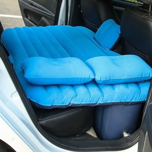 EAFC Car inflatable sofa Multi functional Sofa Pillow Universal for Back Seat Air Inflatable Travel Mattress Outdoor Camping Mat