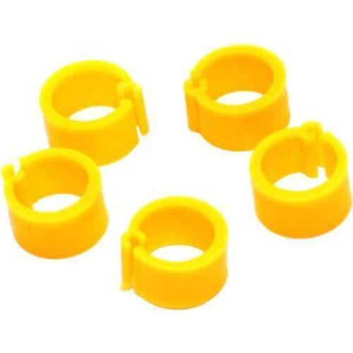 100Pcs 8mm Identification Pigeons Parrot Bird Opening Foot Rings Bird Supplies