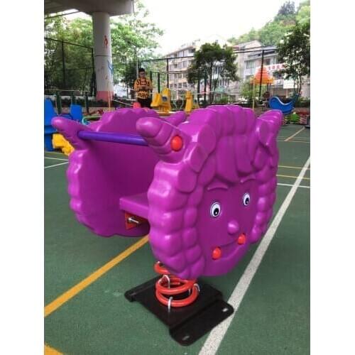 Outdoor balance seesaw children seesaw garden toy seesaw chair kids seesaw playground seat baby seesaw childrens horse Q28