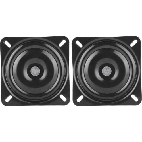 Boat Accessory Pair of Base Mount Plate High Strength 360 Degrees Rotating for Marine Boat Boat Chair Base