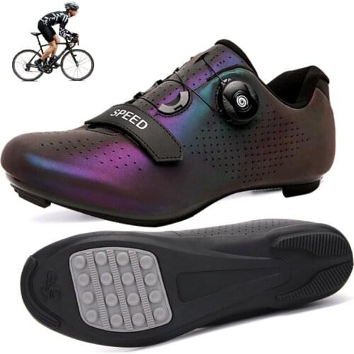 2021 New Cycling Shoes MTB Men Sneaker Sports Route Cleat Road Dirt Bike Speed Flat Racing Women Bicycle Mountain Spd Biking