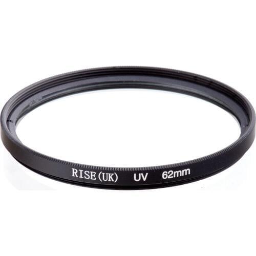 Wholesale 10 pcs RISE(UK) 62MM UV Ultra-Violet Filter Lens Protector for DLSR camera 62mm lens