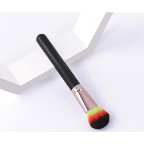 Single makeup brushes makeup tool round head loose powder brush