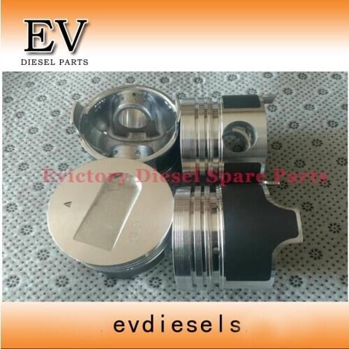 For Mitsubishi S4L S4L2 piston piston ring cylinder liner full gasket kit