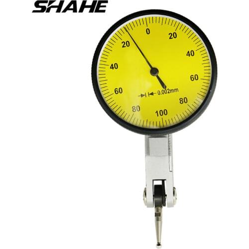 SHAHE 0-0.2mm Precision Dial Indicator Lever gauge 0.002 mm Lever Dial Test Indicator