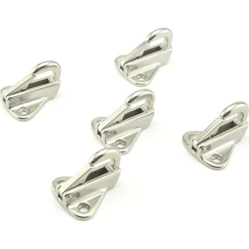 KEEP DIVING 5PCS 316 Stainless Steel Spring Hang Ring Ship & Boat Hardware Accessories