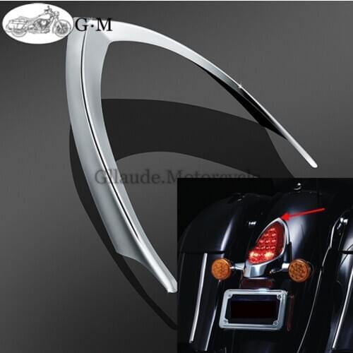 Motorcycle Taillight Rear Lamp Trim for Indian Chief Classic Models Except Scout 2014-2018 Motorcycle Covers