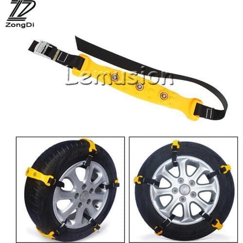ZD 10pcs For Kia Rio 3 Ceed Toyota Corolla 2008 Avensis C-HR RAV4 Auris Mazda 3 6 MG 3 ZR Car Tire Anti-skid Snow Tyres Chains