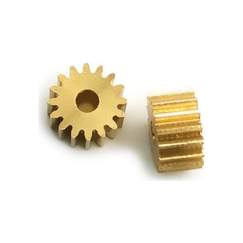 162A 163A 0.5M Mechanical Gear 16 Teeth OD= 9mm Hole 2mm 3mm 3.175mm Motor Small Pinion