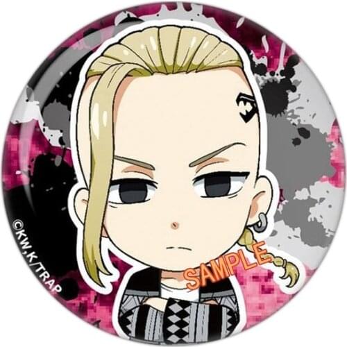 Tokyo Swastika Avengers surrounding badges The Way of Rebirth Anime COS Two-Dimensional Brooch Pendant Medal