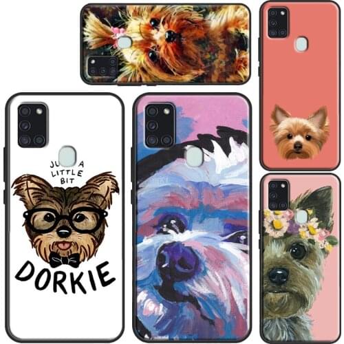 Yorkshire Terrier Dog Cover For Samsung A12 A32 A42 A52 A72 A11 A31 A51 A71 A02 S A20 A30 A40 A50 A70 A20e A21S