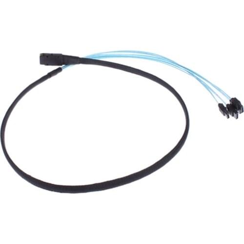 Chenyang Mini SAS 4i SFF-8087 36 P Host to 4SATA 7P Target HDD Cable