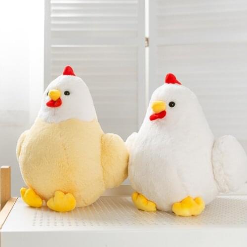 30cm Chickens plush Toys Soft Stuffed Animal Cute Pillow Dolls For Kid Birthday Christmas Gift